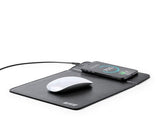 mousepad with wireless phone charger